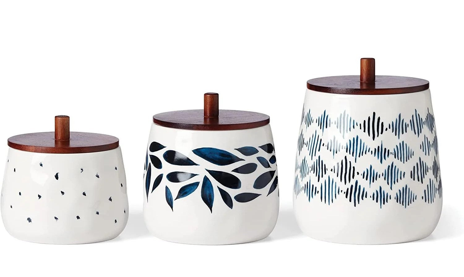 Lenox Blue Bay Canisters set of 3 - Royal Gift