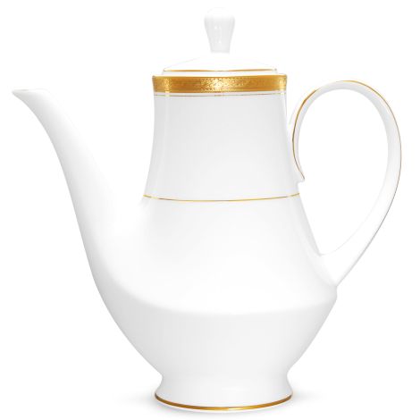 Noritake Crestwood Gold Coffee Server with Cover - Royal Gift