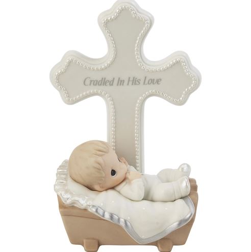 Precious Moments Cradled In His Love - Royal Gift