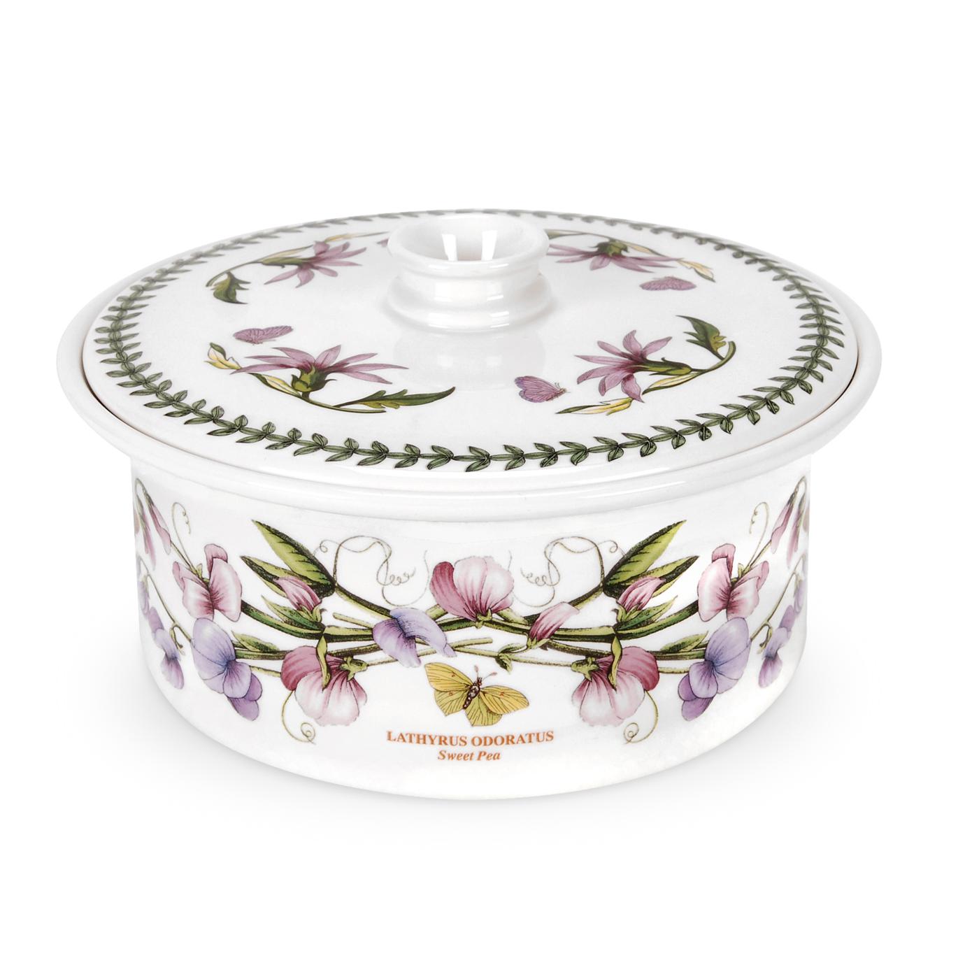 Portmeirion Botanic Garden 3 Pint Covered Casserole Dish - Royal Gift