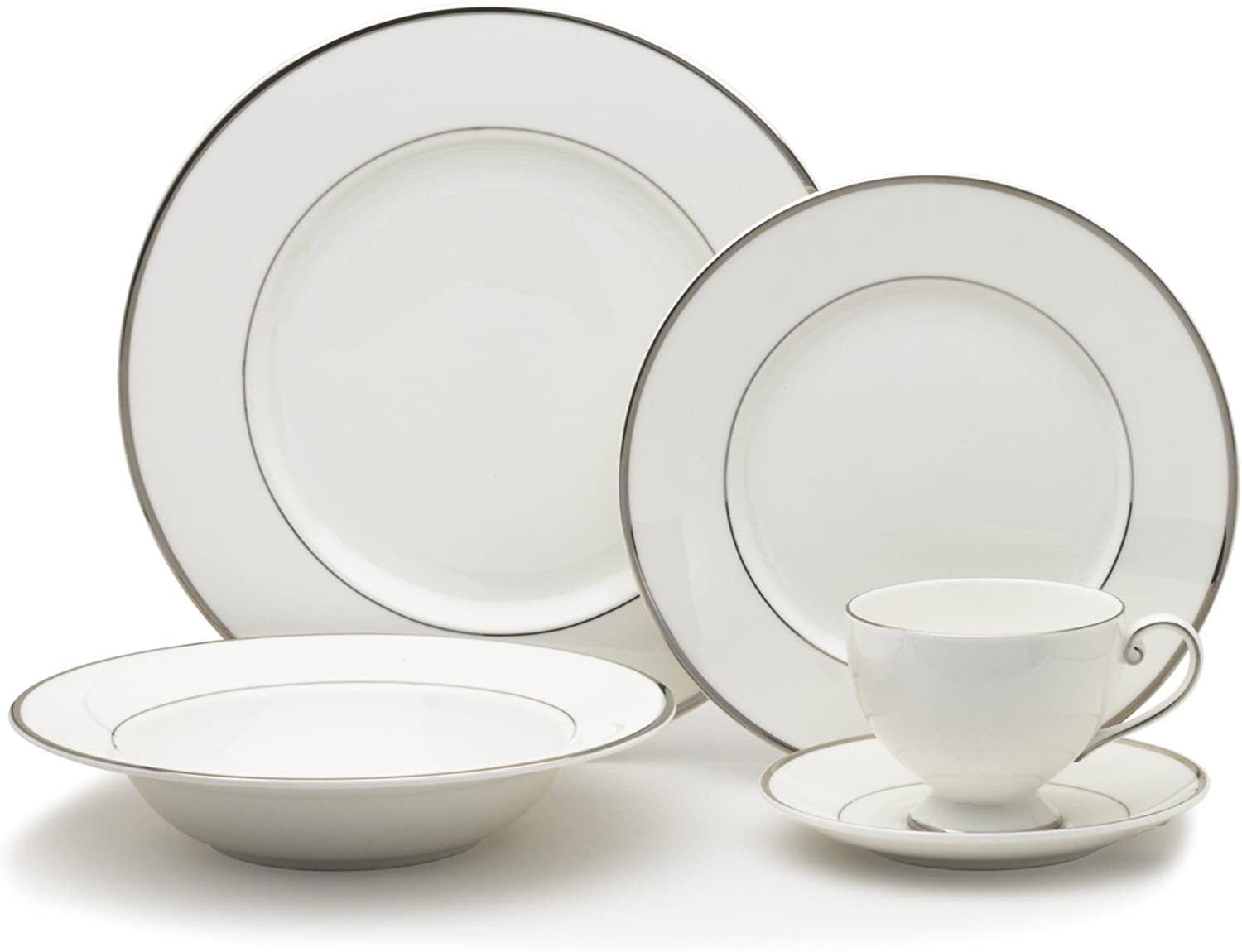 Mikasa Cameo Platinum 20-Piece Dinnerware Set - Royal Gift