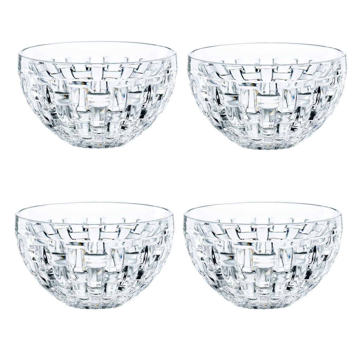 Nachtmann Bossa Nova Crystal Bowl Set of 4 - Royal Gift