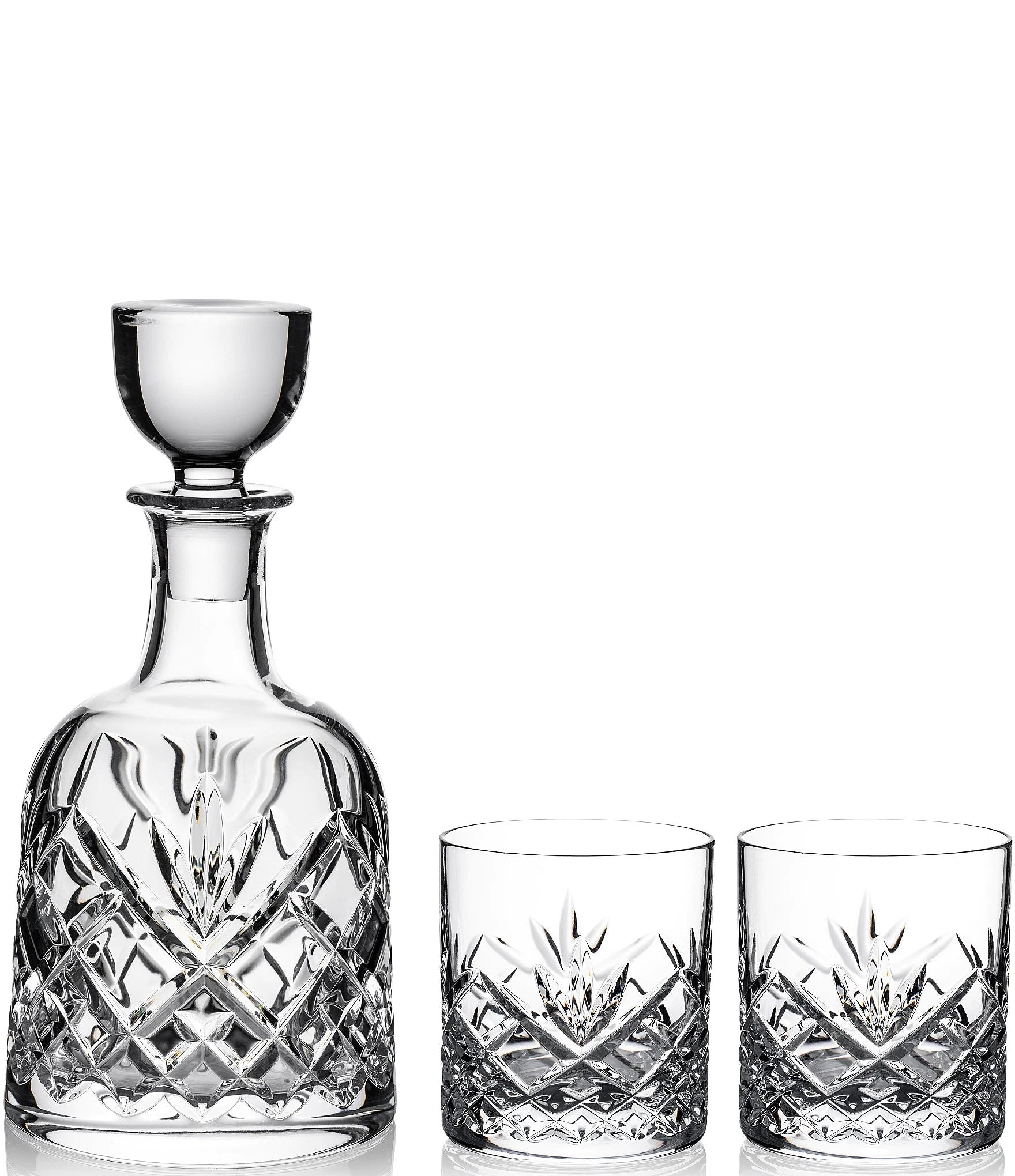 Marquis by Waterford Markham Whiskey Decanter Set & 2 Tumblers - Royal Gift