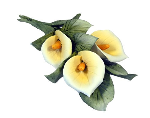 Capodimonte Calla Lily Porcelain Flower Hand Made in Italy - Royal Gift