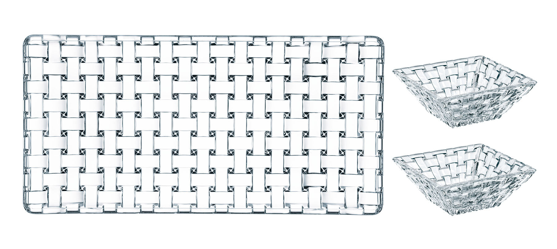 Nachtmann Bosa Nova Platter and Bowl Set - Royal Gift