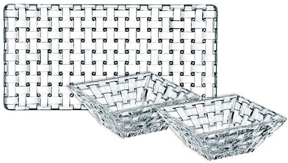 Nachtmann Bosa Nova Platter and Bowl Set - Royal Gift