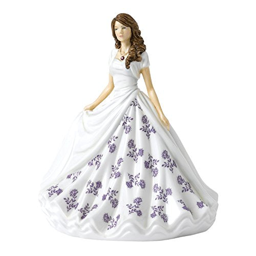 Royal Doulton February Petites, Birthstone Amethyst HN5989 - Royal Gift