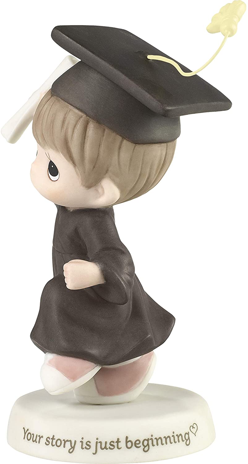 Precious Moments graduation boy 'Your Story Is Just Beginning' graduation Figurine - Royal Gift