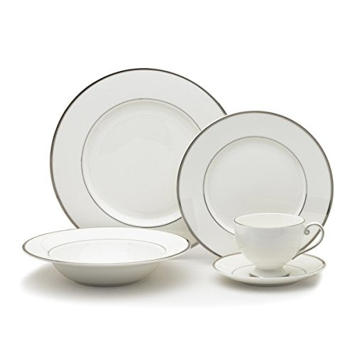 Mikasa Cameo Platinum 40-Piece Dinnerware Set, Service for 8 - Royal Gift