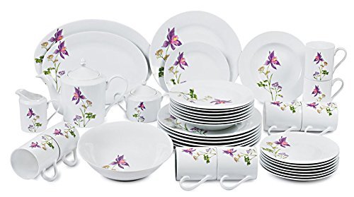 Lilac Dinnerware Set 40-Piece From Success import - Royal Gift