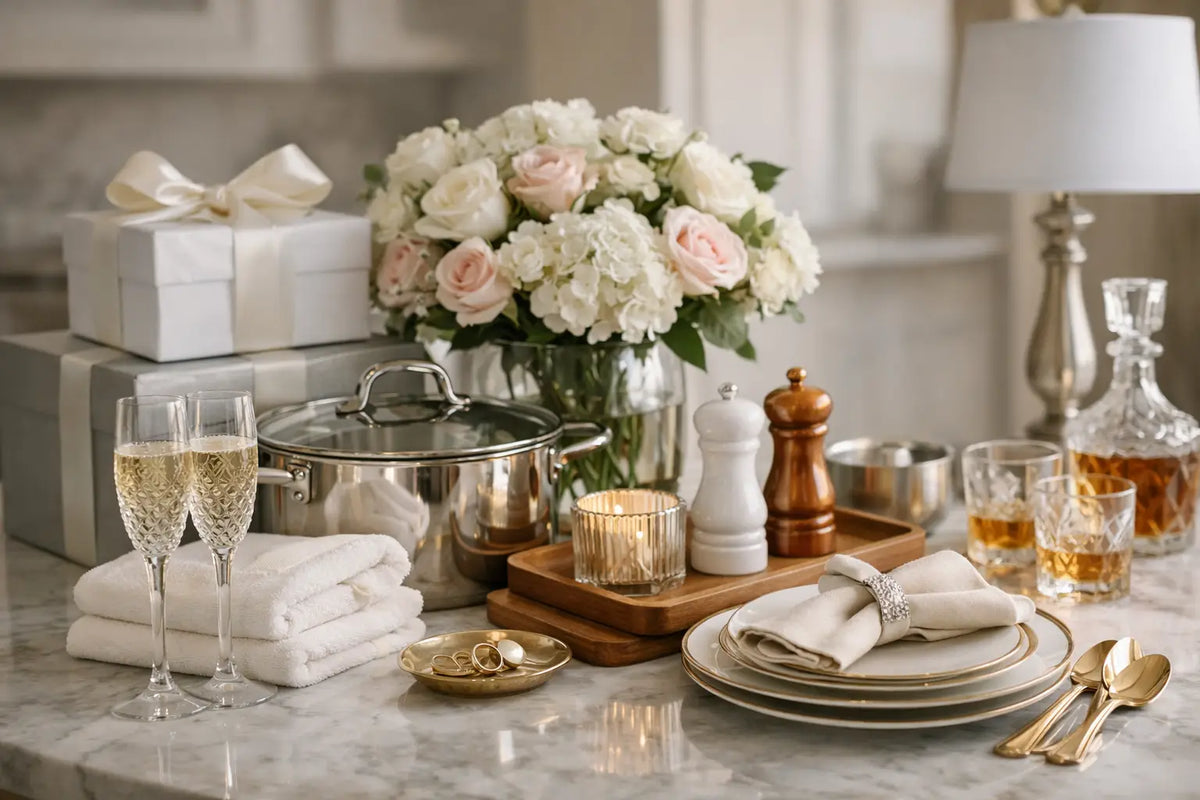 An Example Luxury Wedding Registry for the Home