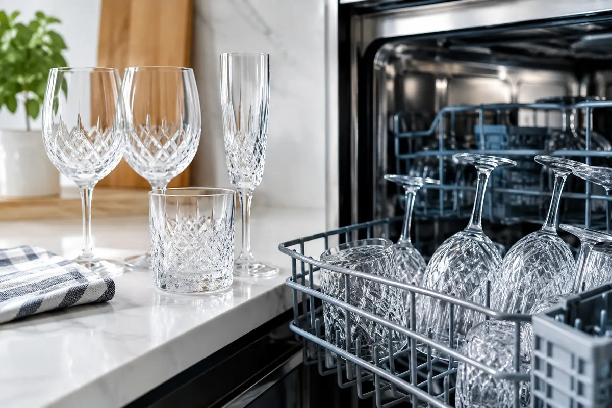 Can Crystal Glassware Go in the Dishwasher?