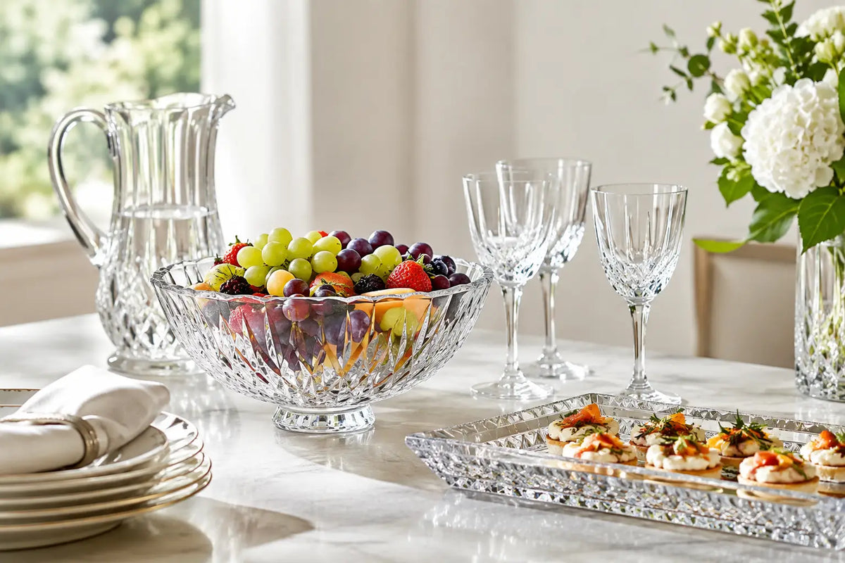 Fine Crystal Serveware for Memorable Tables