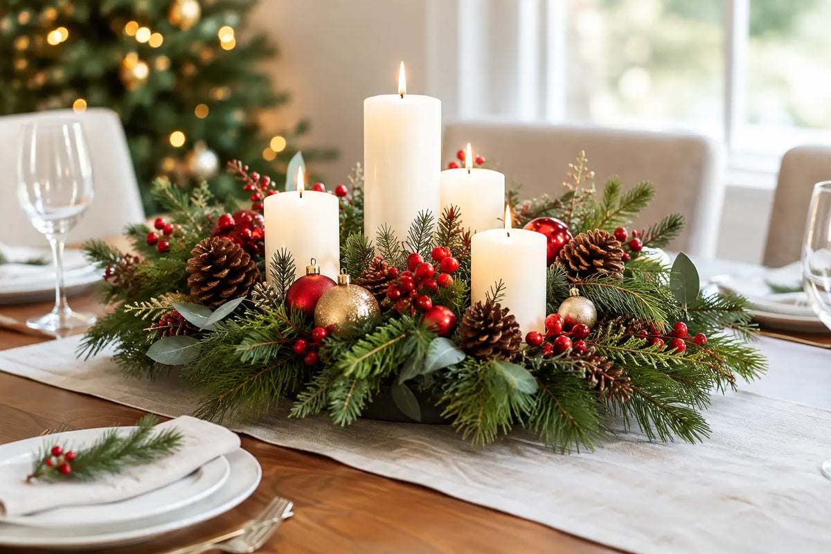 12 Holiday Table Centerpiece Examples to Try