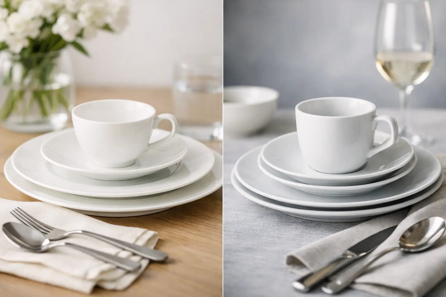Bone China vs Porcelain for Everyday Dining