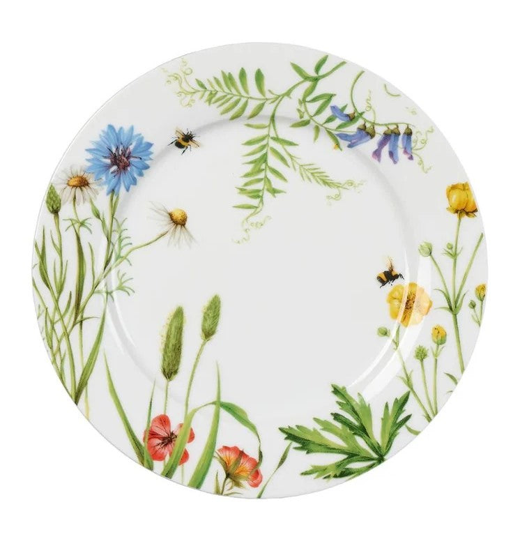 Bumble bee 16 piece dish set with floral design service for 4 made by Portmeirion Home