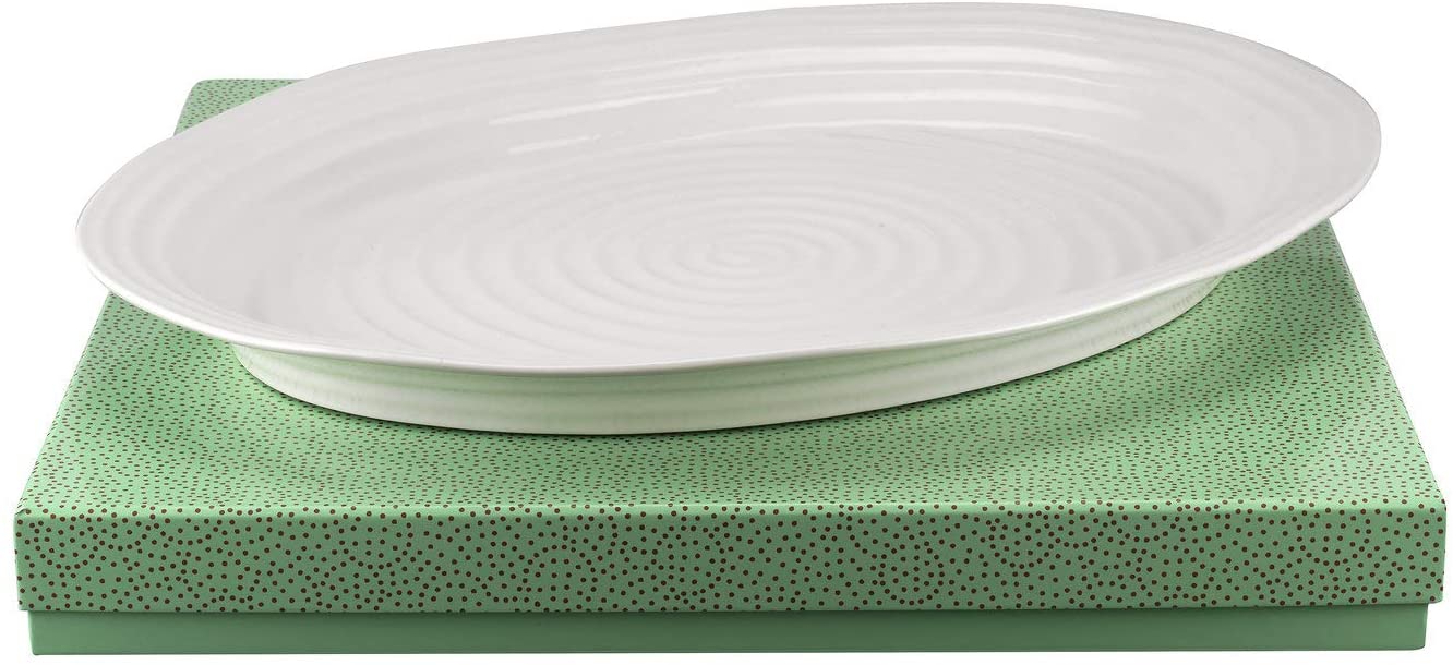 Sophie Conran White Platter 14.5" X 12"