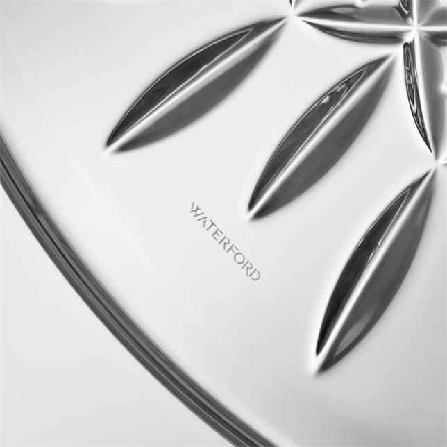 Waterford Lismore Cake plate footed 11"diameter X 4.8"high