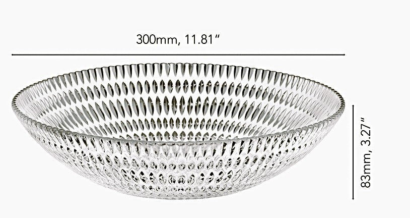 Nachtmann Ethno Bowl 12" = 30cm Crystal