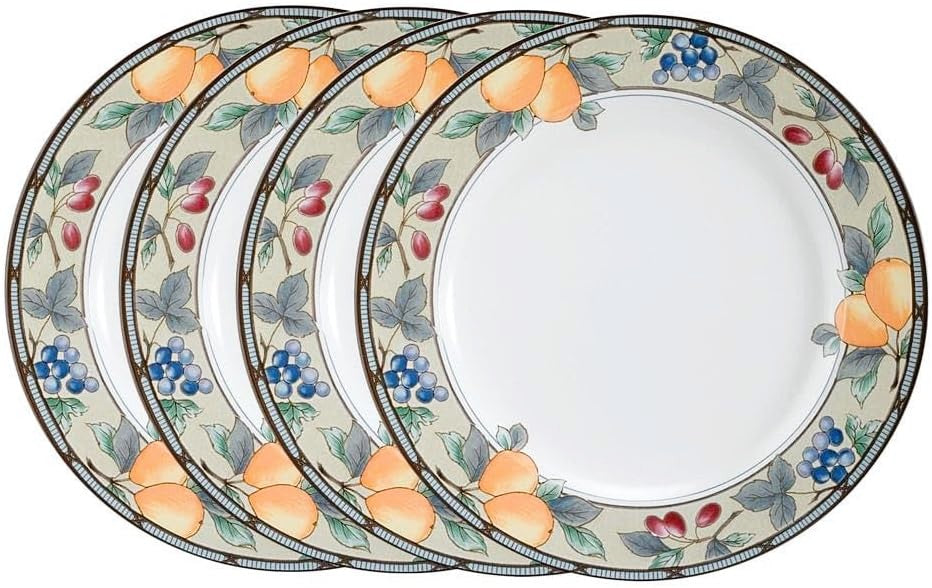 Mikasa Garden Harvest Dinner Plate Set of 4