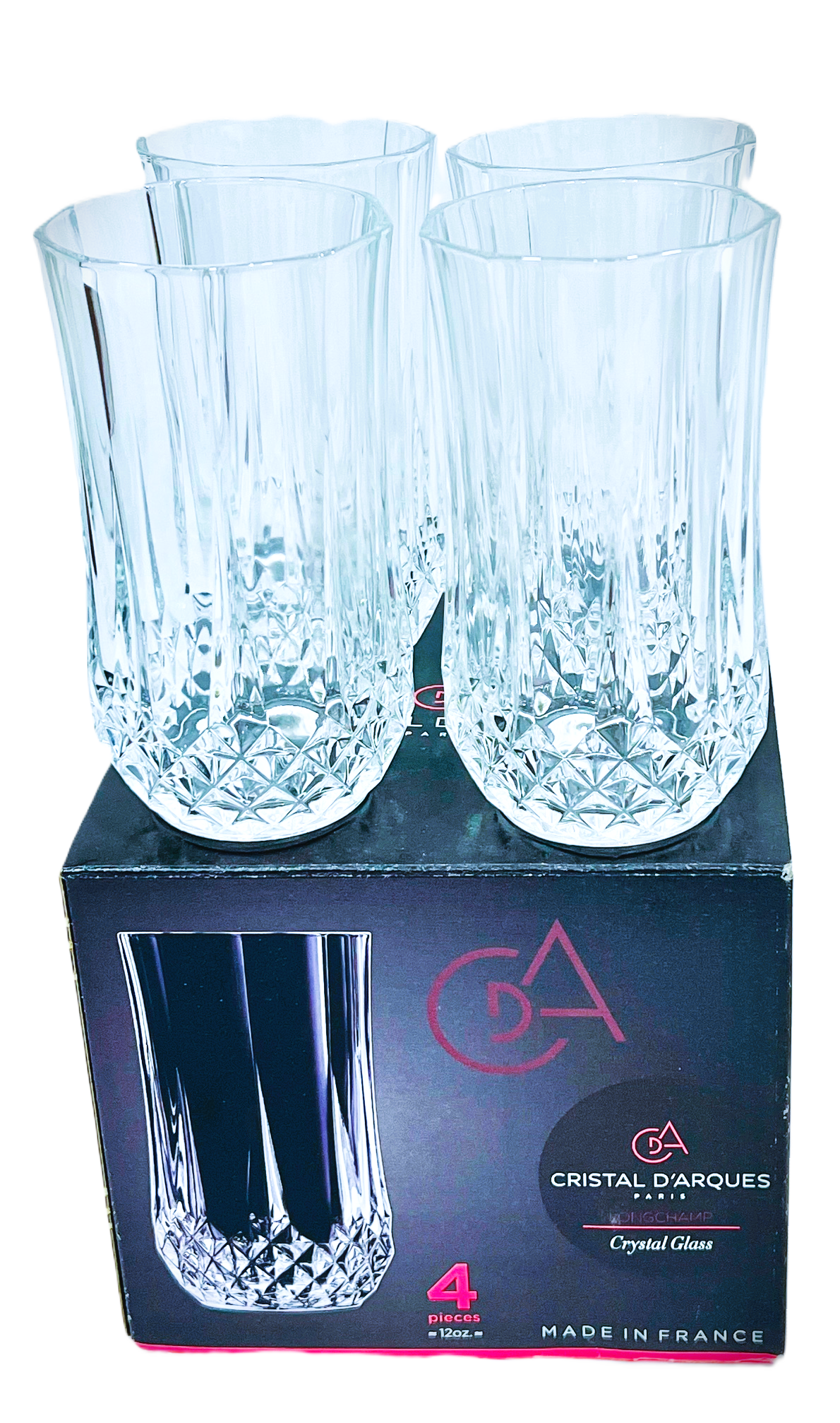 Cristal d’Arques Longchamp Highball Glasses - Thumbnail 3
