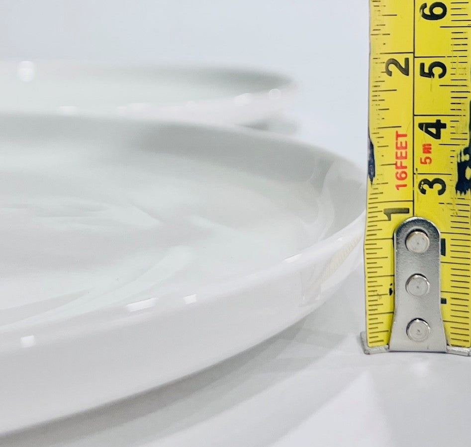 Maxwell & Williams Mansion 4 Dinner Plates White, Bone china