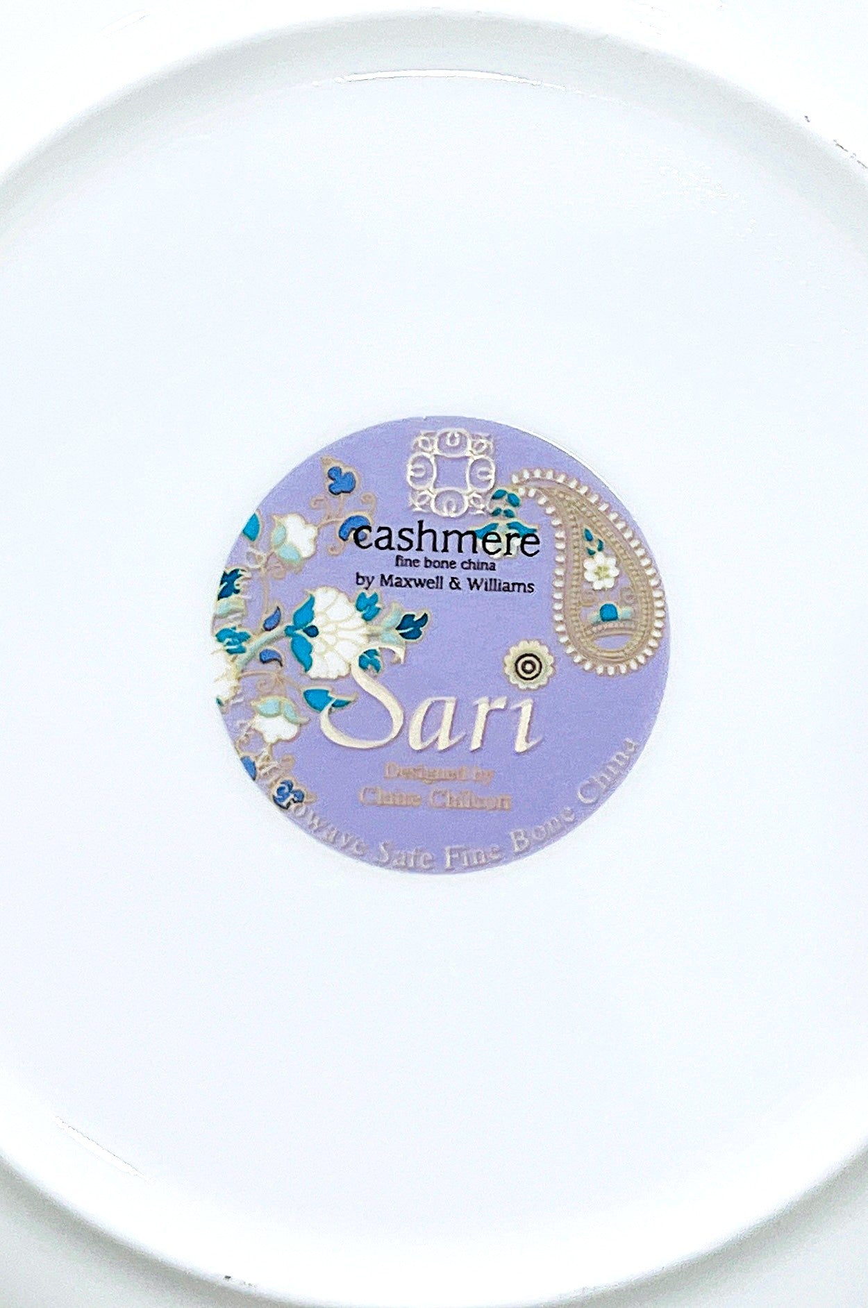 Maxwell & Williams Sari 4 Plates 20cm Lilac