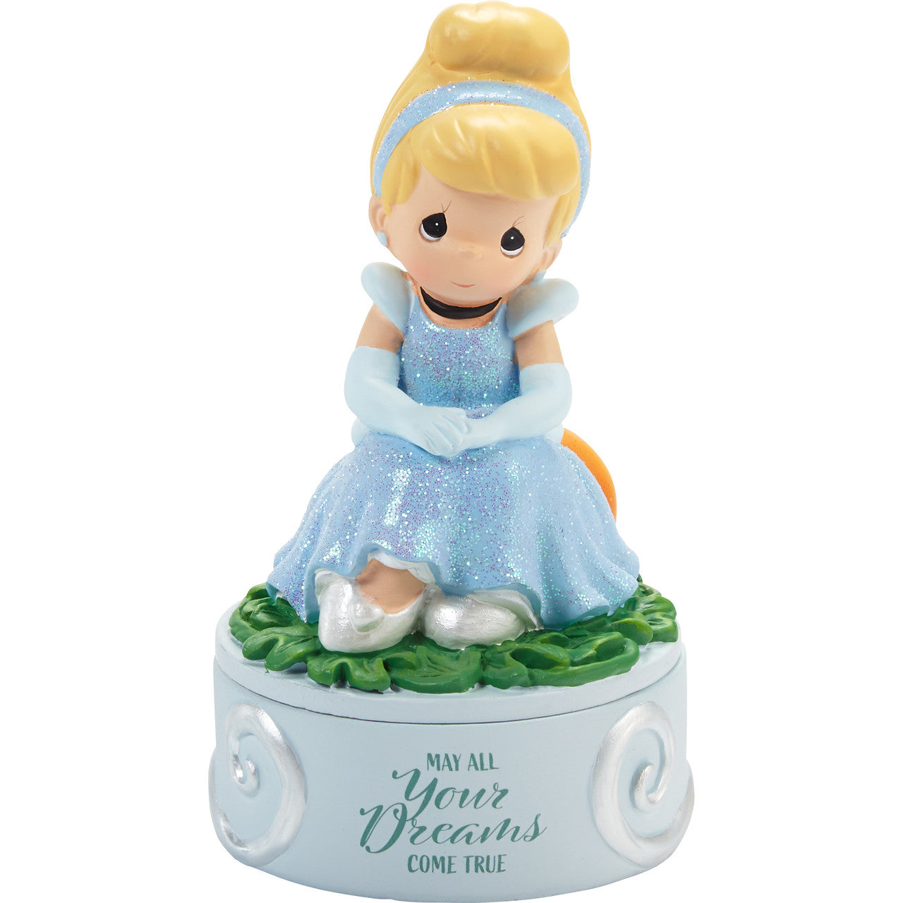 Precious Moments Cinderella Dreams Come True Covered Box