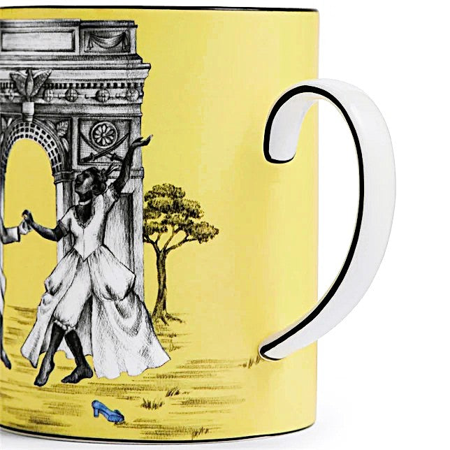 Wedgwood Dancing Mug bone china by Sheila Bridges
