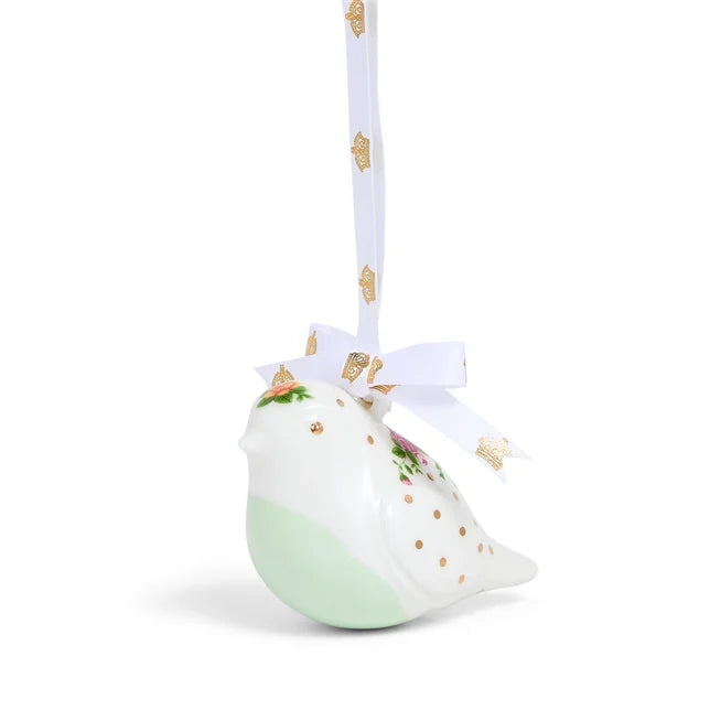 Royal Albert Old Country Roses Robin Ornament