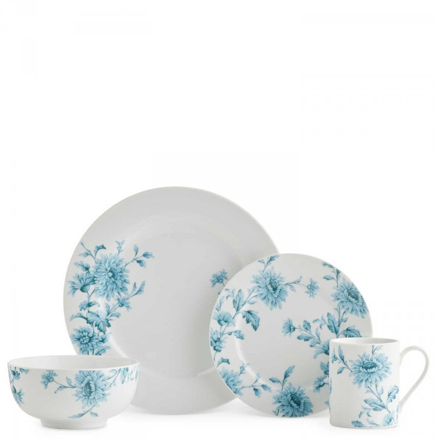 Vintage Denim 16 piece Dinner set by Portmeirion home Porcelain