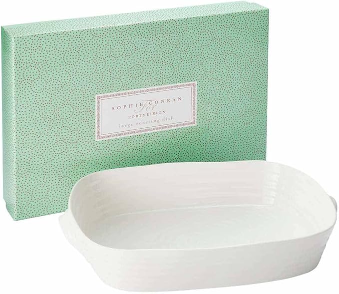 Sophie Conran White Roasting Dish 14" X 10.5"