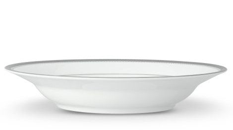 Noritake Charlotta Platinum Soup Bowl 23cm Diameter
