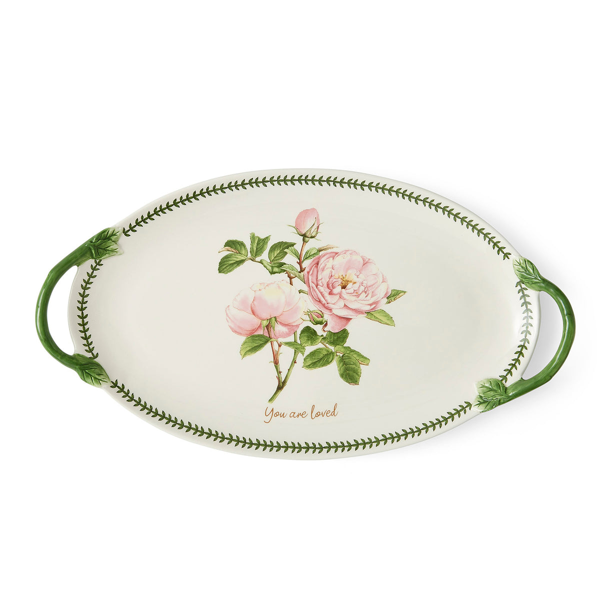 Botanic Garden Vanity Tray by Portmeirion 14.8" X 8" Porcelain