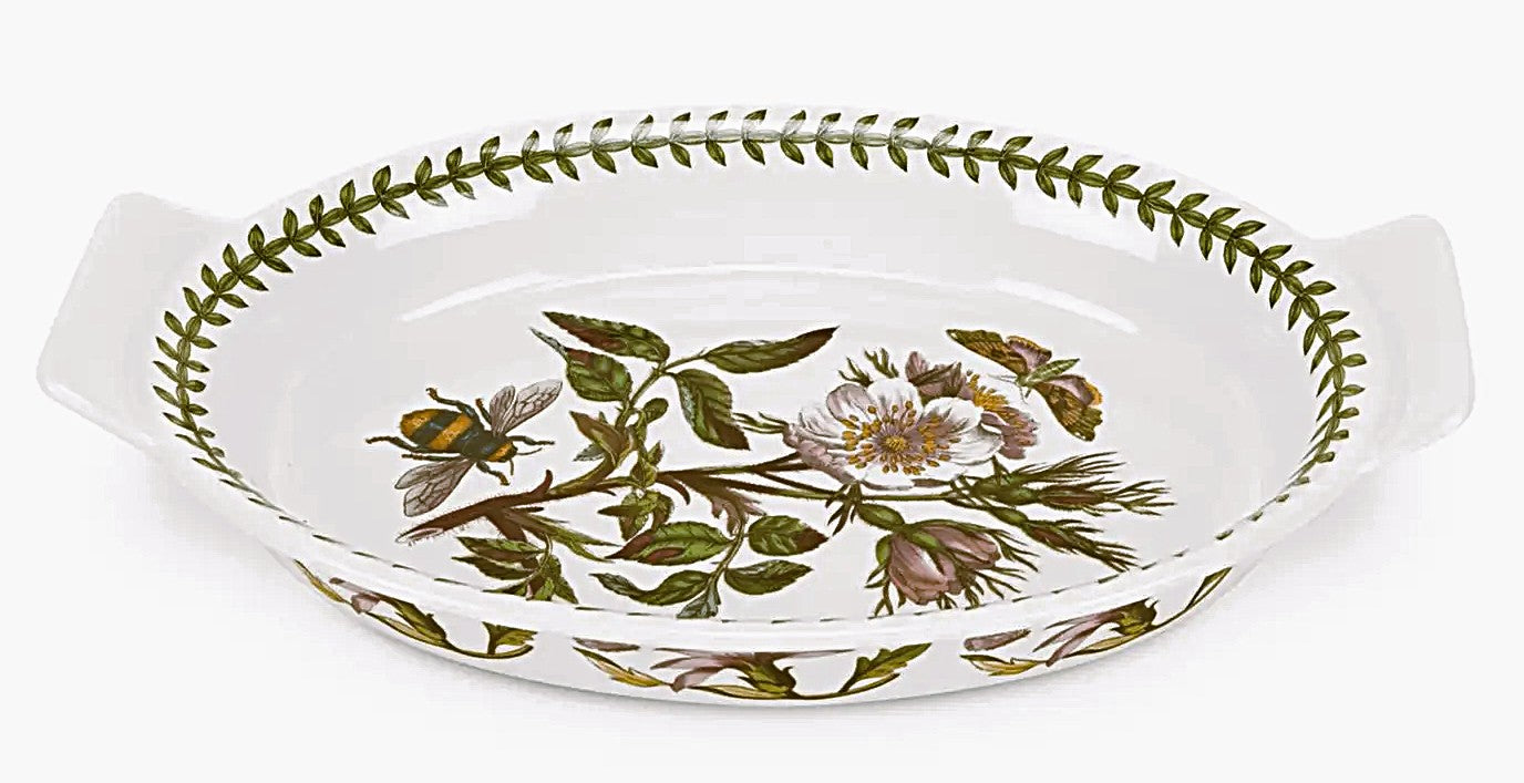 Botanic Garden Dish Oval 26cm X 17cm X 4.5cm from Portmeirion
