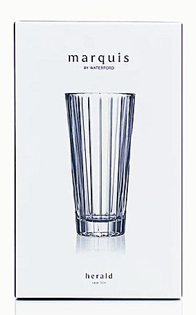 Waterford Herald Crystal Vase 10" tall Marquis Collection
