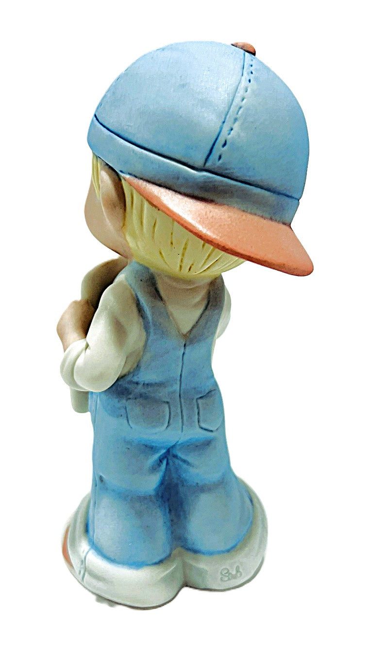 Precious Moments (You're the greatest grandma) Boy Figurine