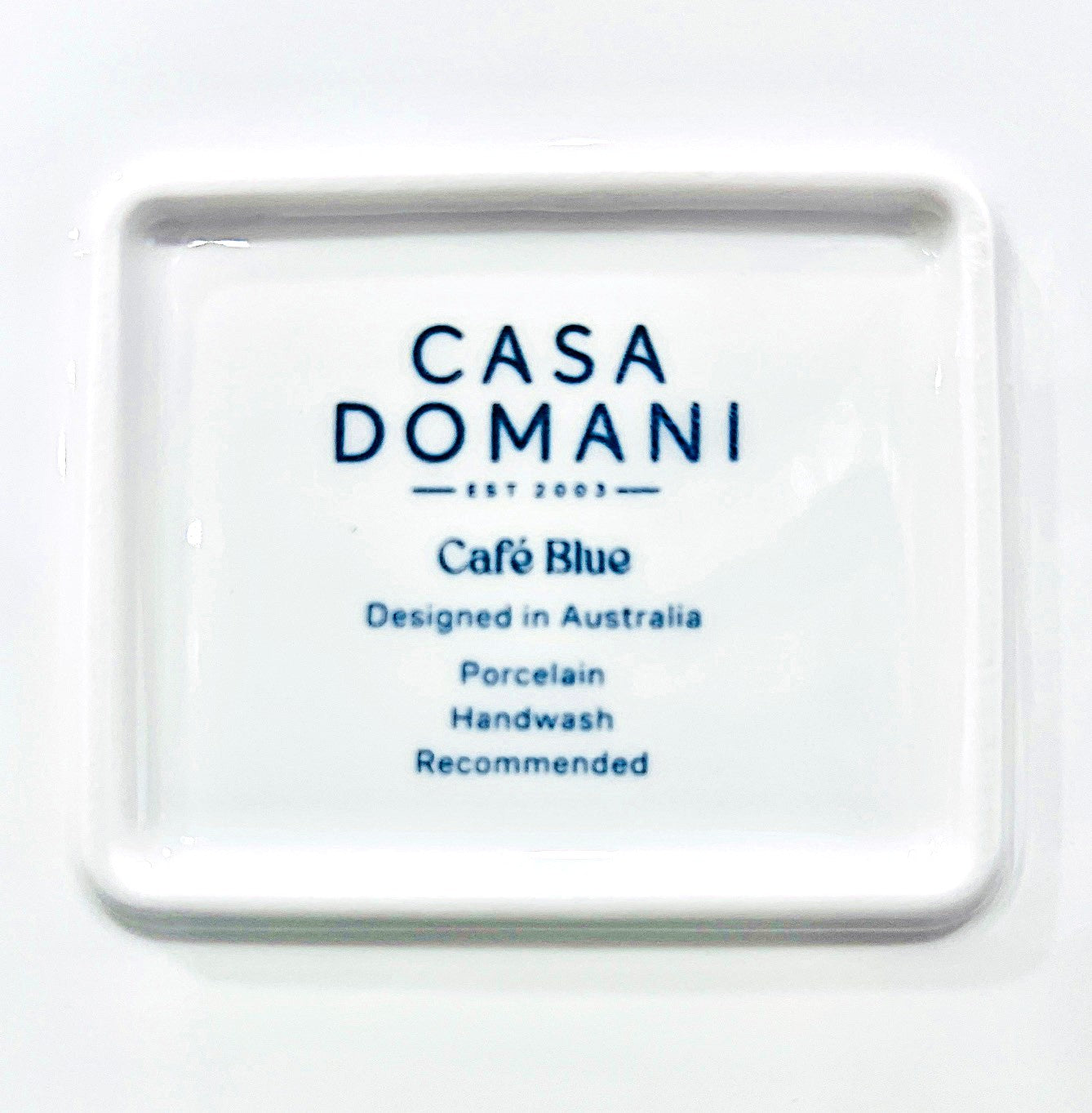 Casa Domani product branding and product details on a white background