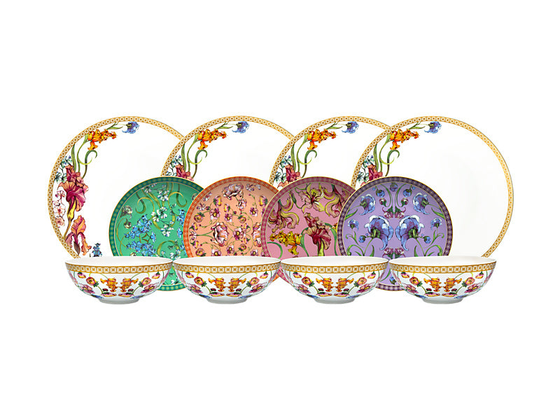 Maxwell & Williams Mystique Dinner Set 12-piece Fine Porcelain