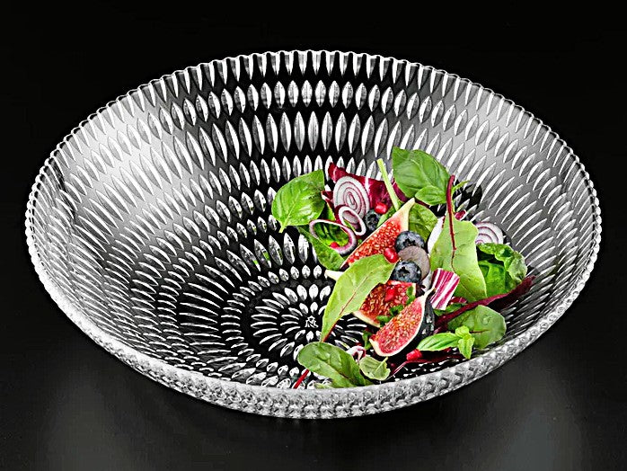 Crystal Bowl 10"-25cm Made in Germany by Nachtmann Ethno collection