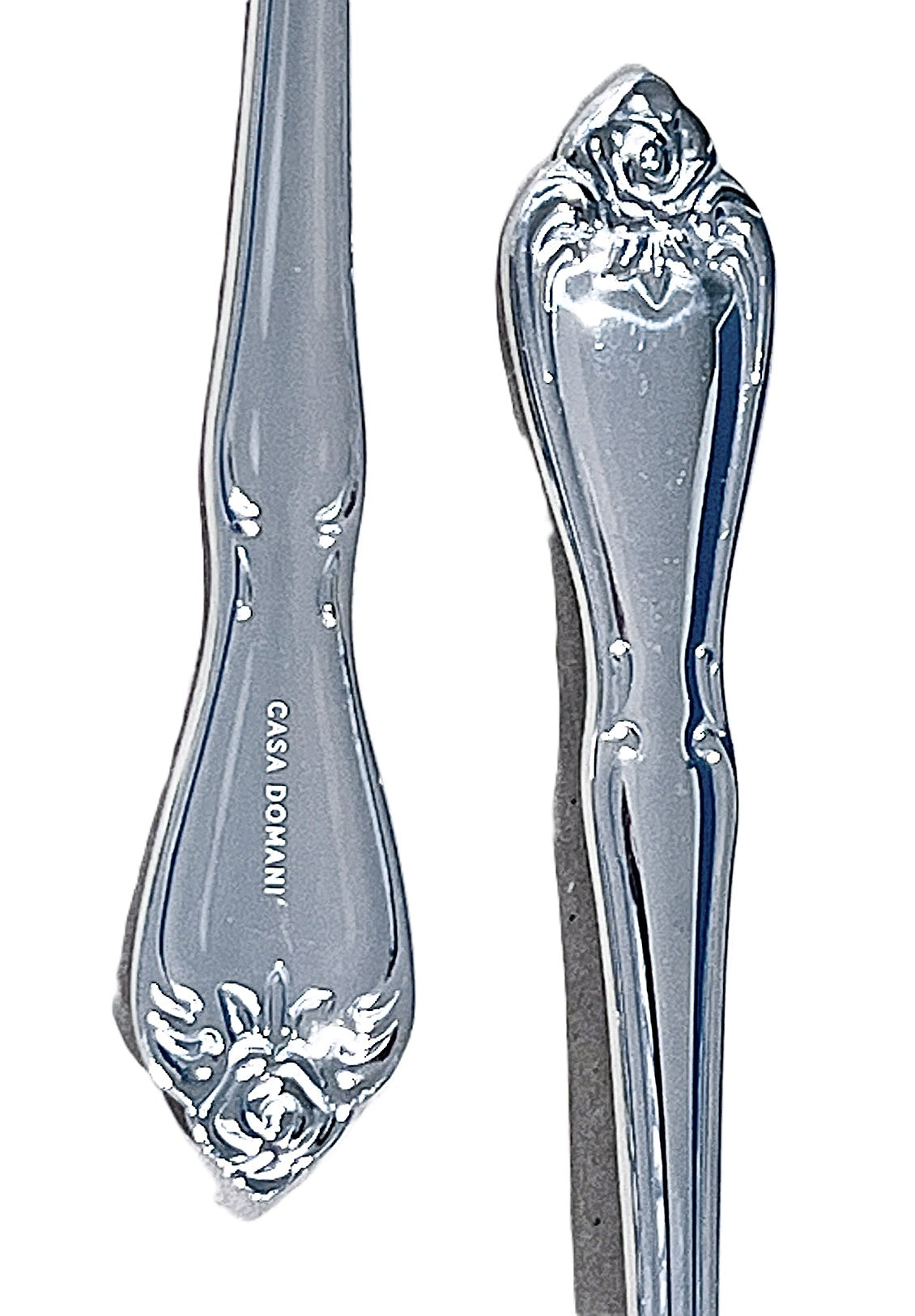 Casa Domani RosaBella salad serving set 2 piece stainless steel