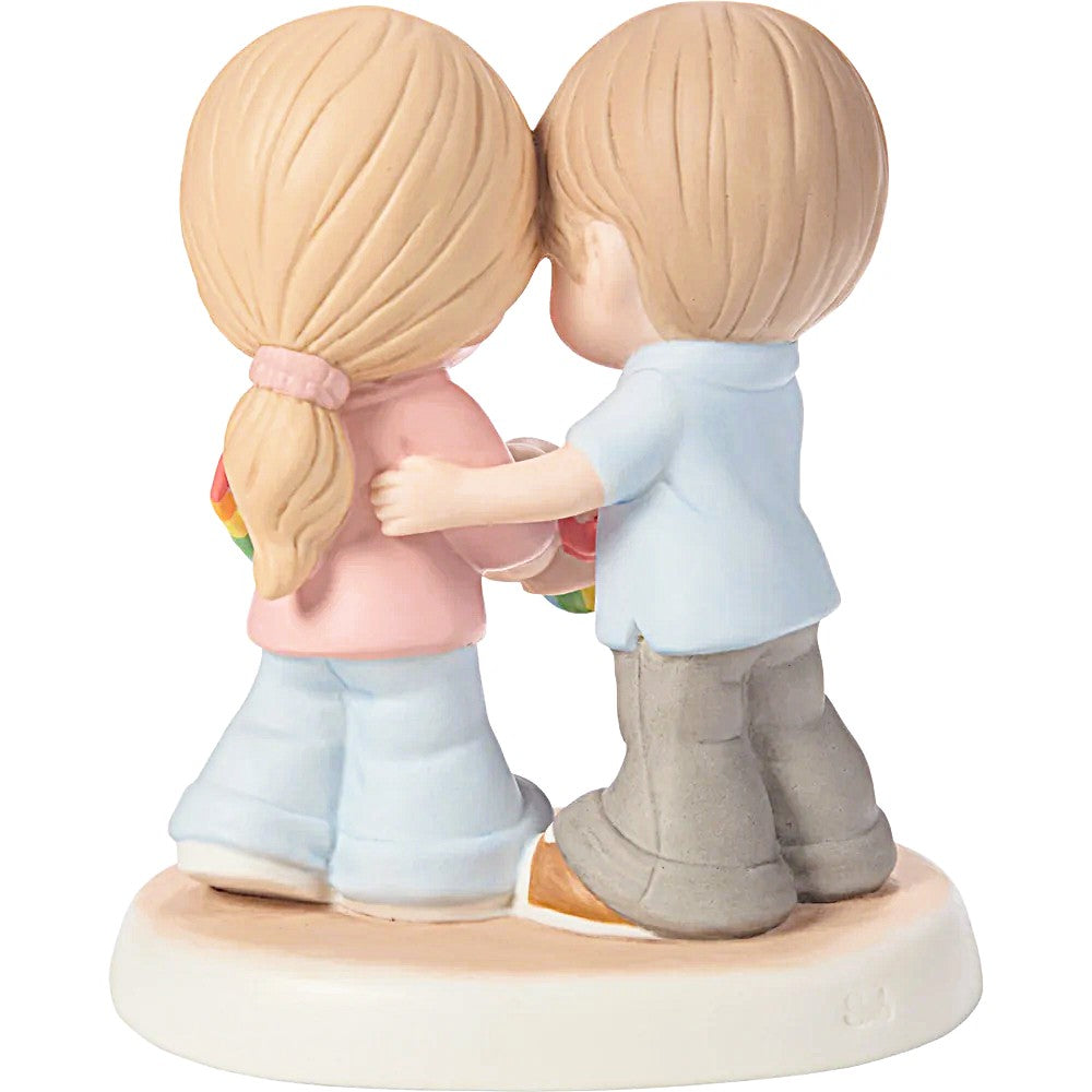 Precious Moments (our precious little rainbow) Figurine Porcelain