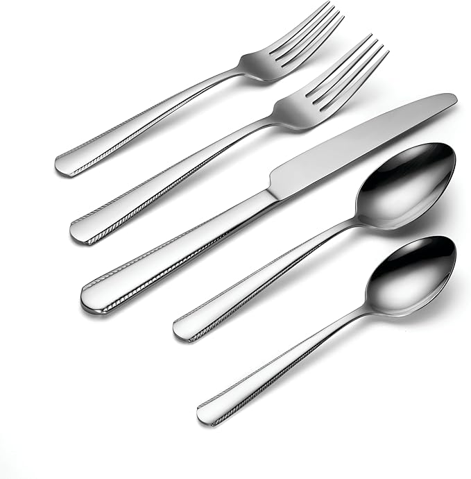 Oneida Gable 42 piece Stainless Steel set service for 8