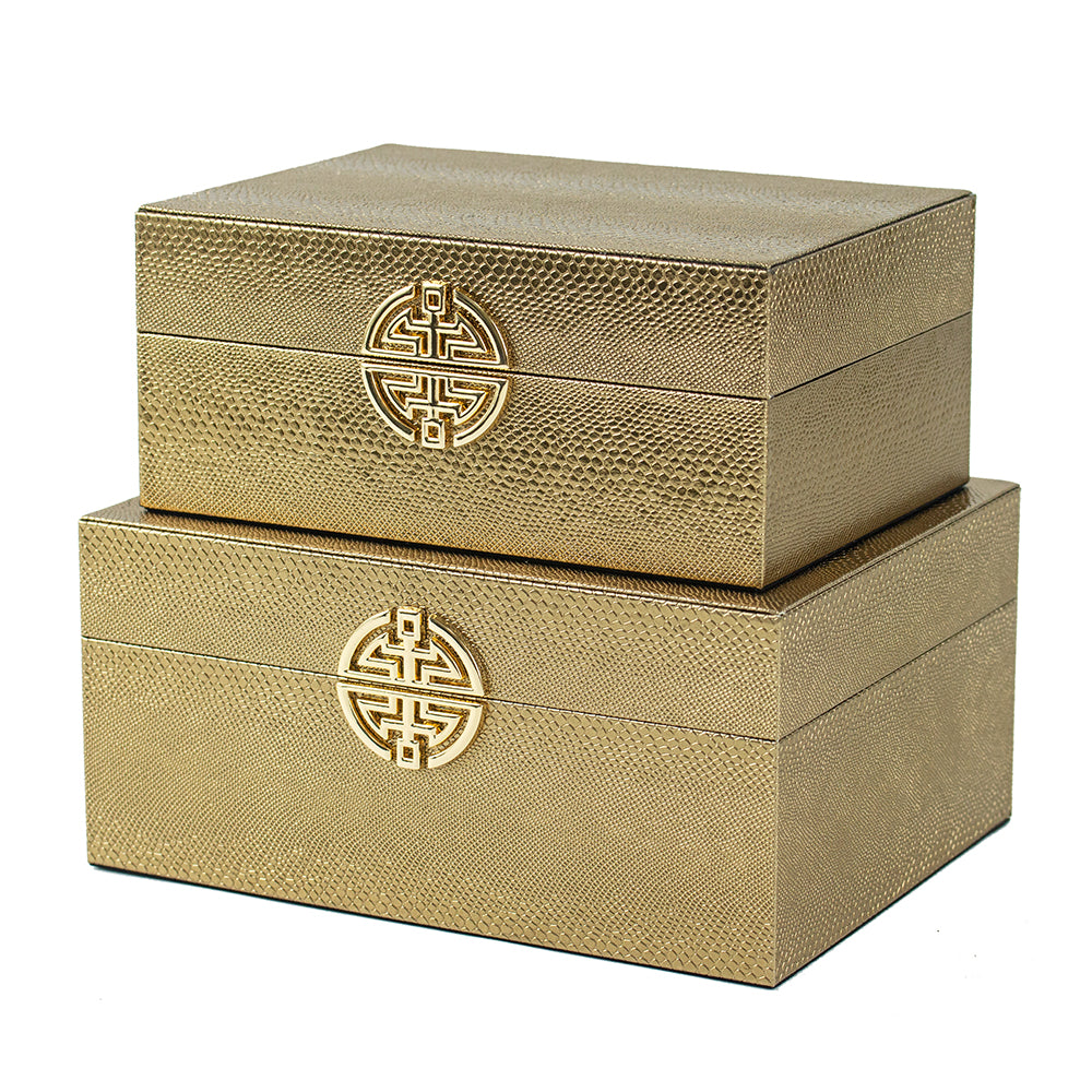 Gold Jewelry 2 Box Set