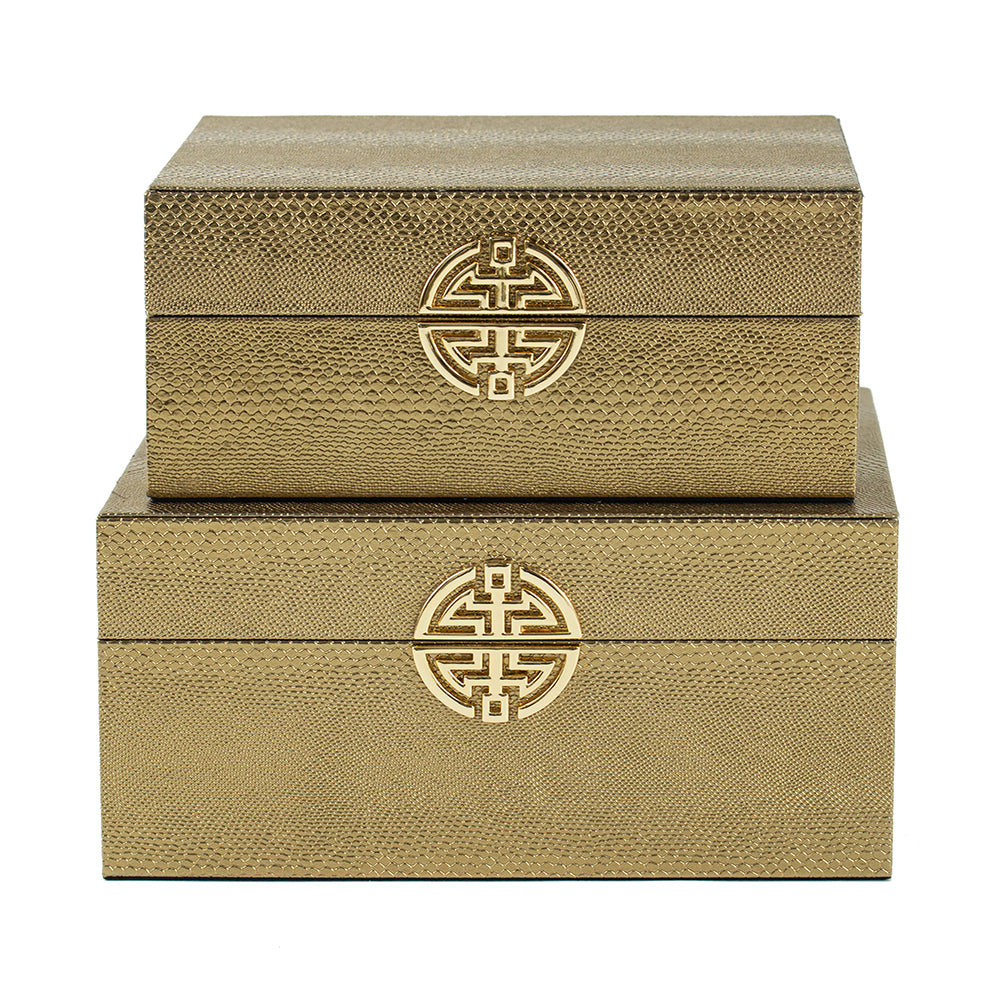 Gold Jewelry 2 Box Set