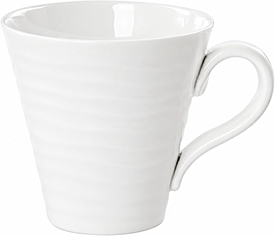 Sophie Conran White Mug 12.5-OZ Mug for Cold and Hot Drinks, Made from Fine Porcelain by Portmeirion