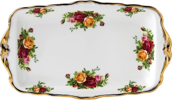 Royal Albert Old Country Roses Tray 29cm X 17cm X 2.5cm