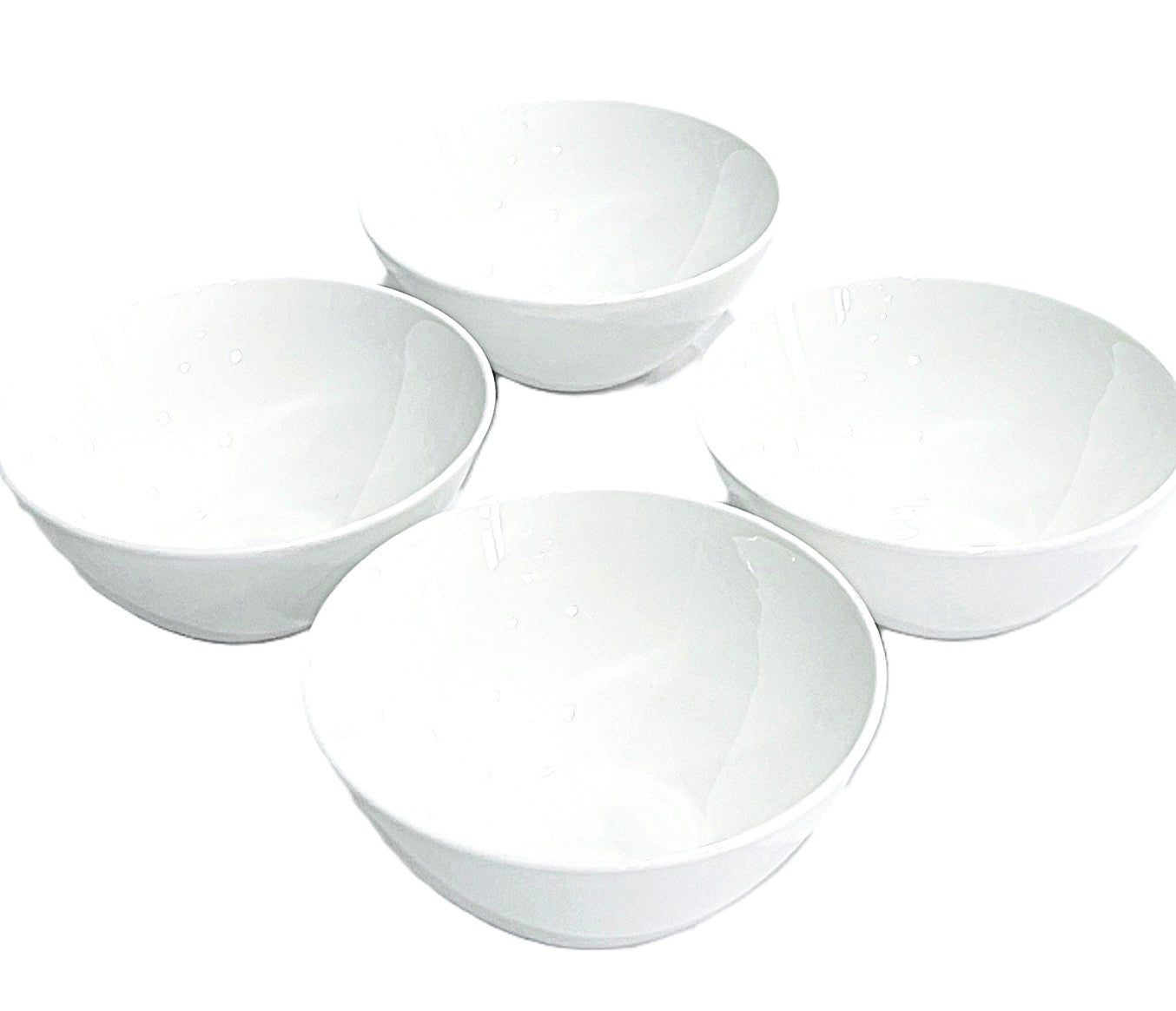 Maxwell & Williams Mansion 4 Bowls white Bone china Cashmere collection 16cm / 6.25''