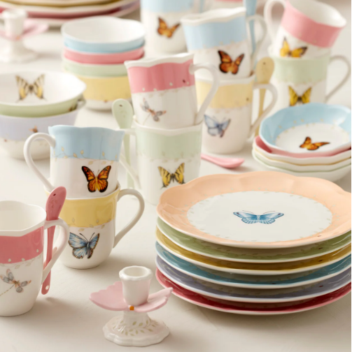 Lenox Butterfly Meadow Colors Dinnerware 18 piece set