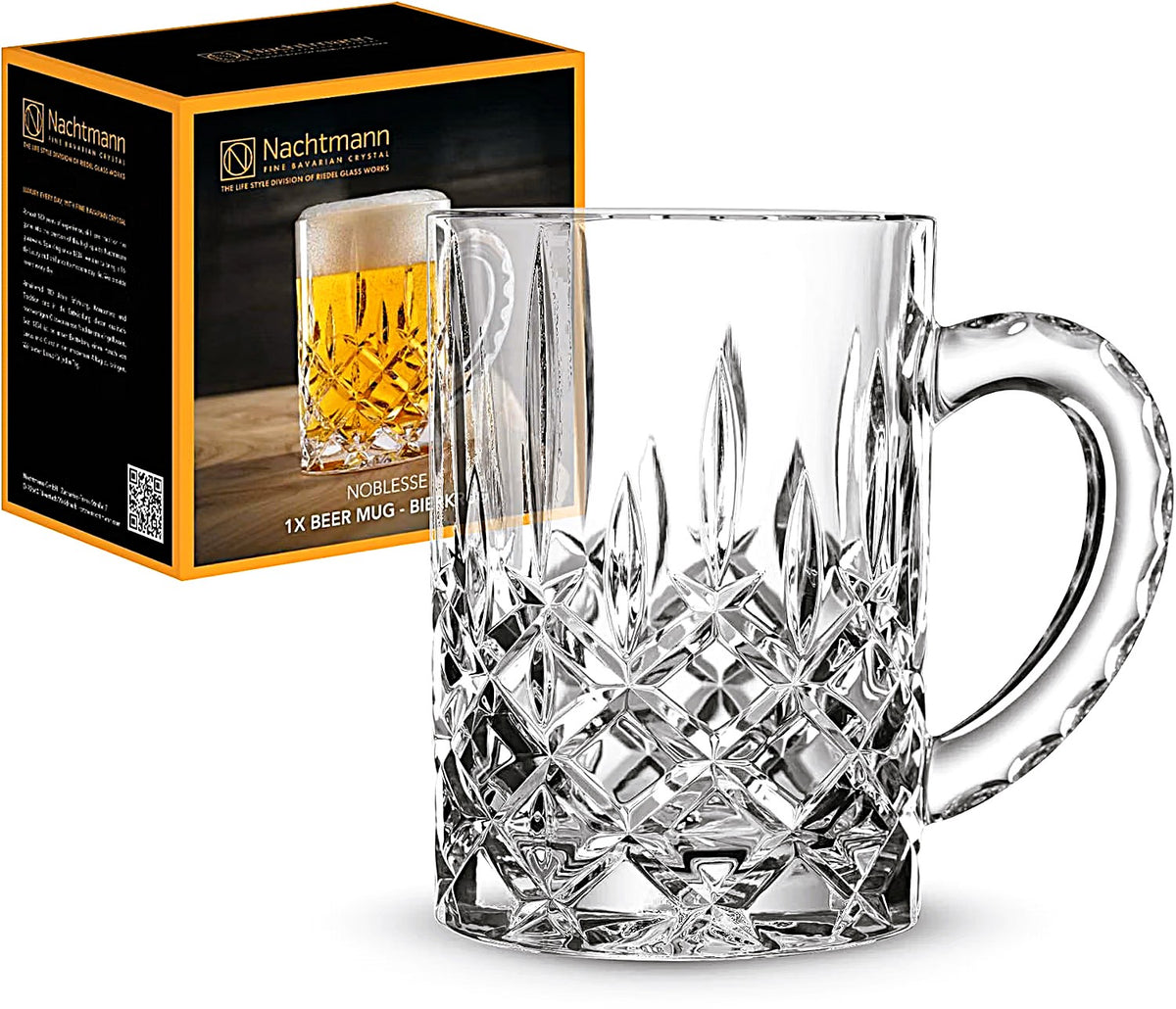 Nachtmann Noblesse Mug 21.2oz Clear Crystal Glass